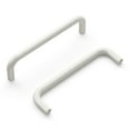 thumbnail image 1 of Hickory Hardware Midway Plastic Pull 4 inch Center to Center White PW355-24, 1 of 6