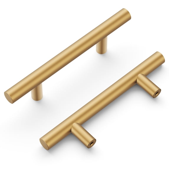 Hickory Hardware R077744-10Pack Heritage Designs Pack Of (10) Sleek 3" (76Mm) Center To