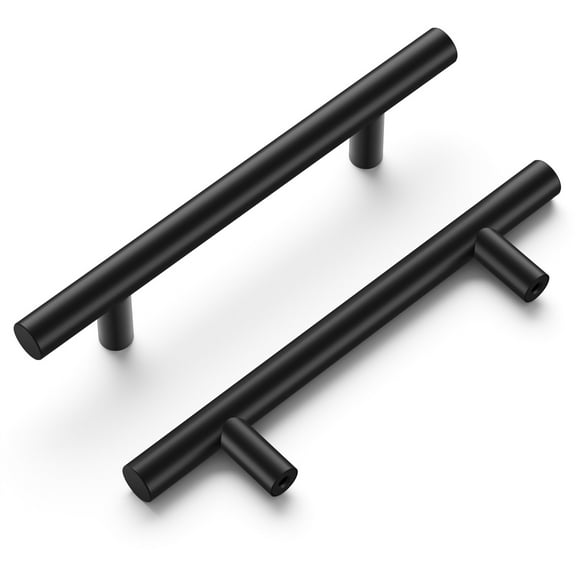 Hickory Hardware 10 Pack Kitchen Cabinet Handles, Drawer Pulls for Doors &