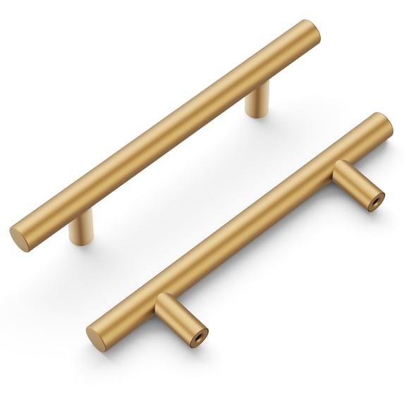 Hickory Hardware 10 Pack Kitchen Cabinet Handles, Drawer Pulls for Doors &