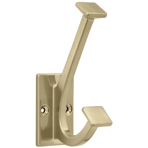 Hickory Hardware S077192 Skylight 1-1/2" Wide Contemporary Bathroom Towel Robe Wall Hook -