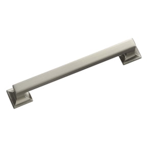 Hickory Hardware Studio Collection Appliance Pull, 8" C/C - Satin Nickel