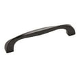 thumbnail image 1 of Hickory Hardware Twist Pull 5-1/16 inch Center to Center Black Iron H076017-BI, 1 of 4