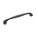 thumbnail image 1 of Hickory Hardware Twist Pull 6-5/16 inch Center to Center Black Iron H076018-BI, 1 of 4