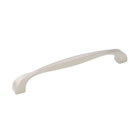 Hickory Hardware Twist Pull 6-5/16 inch Center to Center Satin Nickel H076018-SN