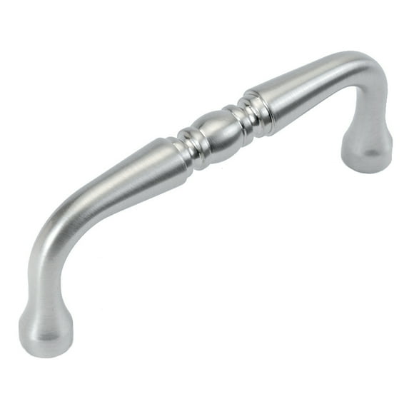 Hickory Hardware Williamsburg Collection Pull, 3" C/C - Stainless Steel