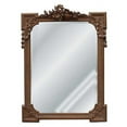 thumbnail image 1 of Hickory Manor 4075AG Musical Motif Antique Gold Decorative Mirror, 1 of 5