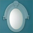 thumbnail image 1 of Hickory Manor HM6511PB 19th Century Window Powder Blue Decorative Mirror, 1 of 4