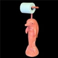 thumbnail image 1 of Hickory Manor House Free Standing Dolphin Toilet Paper Holder, 1 of 4
