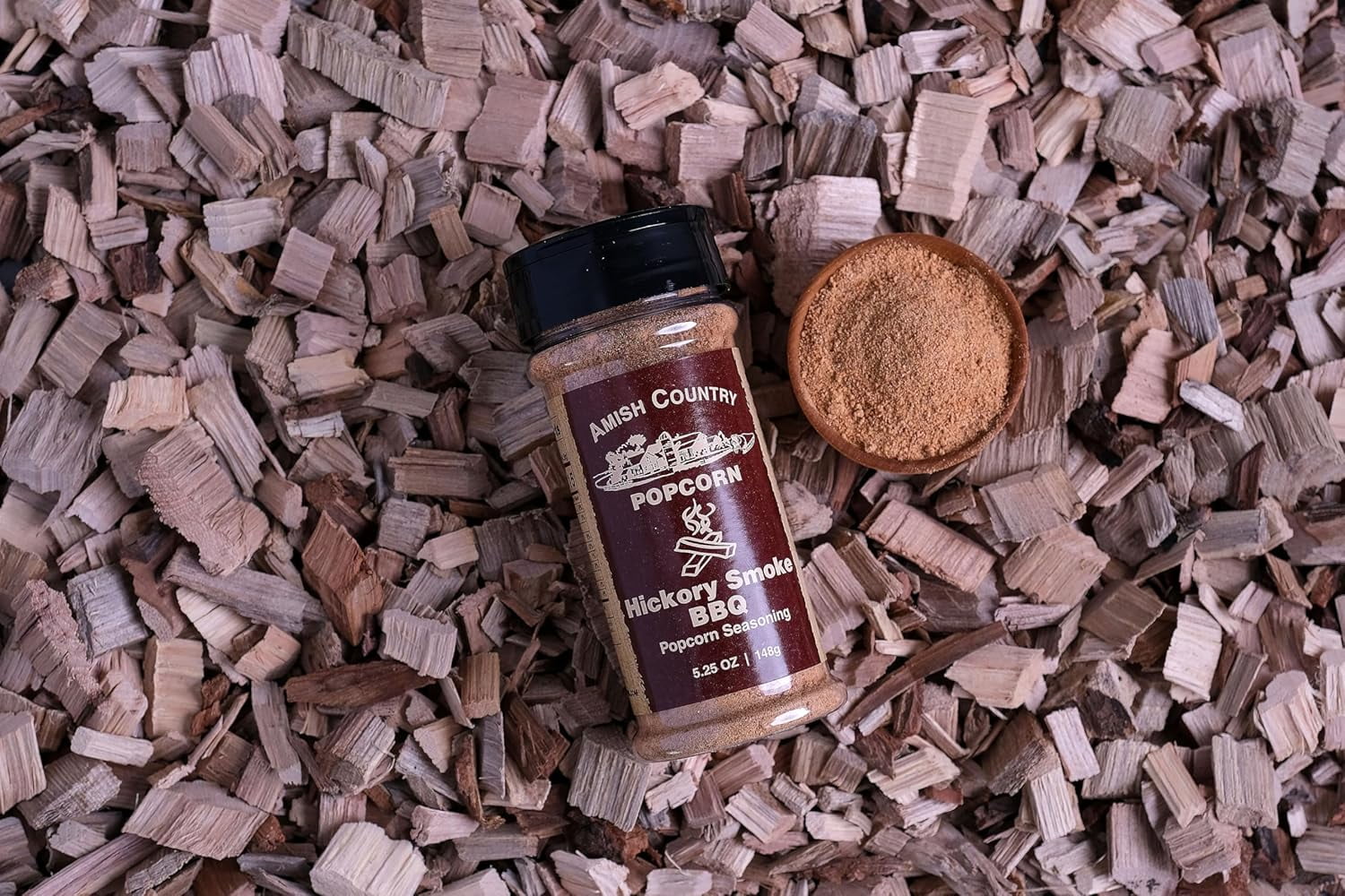 Hickory Smoke Barbeque Seasoning 5.25 oz Old Fashioned, NonGMO and