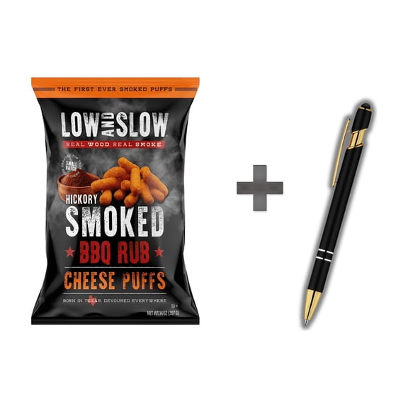 Hickory Smoked BBQ Rub Cheese Puffs, 14 oz.