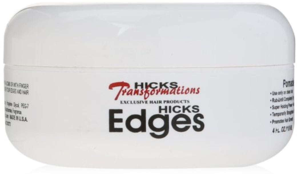 HICKS TOTAL TRANSFORMATIONS Hicks Edges Pomade 4 oz (Pack of 4)