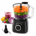 thumbnail image 1 of Hicloud 5‑Cup Electric Food Processor, Food Chopper & Meat Grinder for Vegetables, Meat & Nuts, 1‑Speed Plus Pulse Mode, Dishwasher‑Safe Parts, 1 of 7