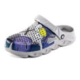 thumbnail image 1 of Hicooer COMFYHOME Lightweight and Comfortable Unisex Oversized Garden Shoes Large Size Cute Design Easy to Wear and Relax Gray, 1 of 6