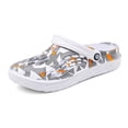 thumbnail image 1 of Hicooer COMFYHOME Stylish and Practical Unisex Large Size Garden Shoes, Lightweight and Comfortable for All-Day Wear Gray, 1 of 6