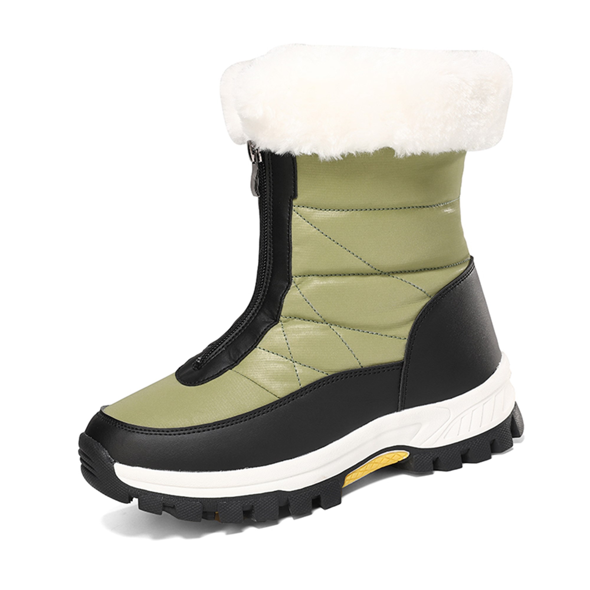 Dames Snowboots Warme Comfortabele Slip-On Winter Schoenen - Outdoor Voor Vrouwen 2026