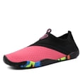 thumbnail image 1 of Hicooer Coolcsea Men’s and Women's Fashion Beach Water Shoes Aqua Socks for Pool Sand Swim Pink, 1 of 5