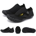 thumbnail image 1 of Hicooer Coolcsea Water Shoes Men's Women's Swim Shoes Outdoor Beach Barefoot Quick-Dry Aqua Pool Socks Swimming Yoga Surfing Exercise Black, 1 of 6