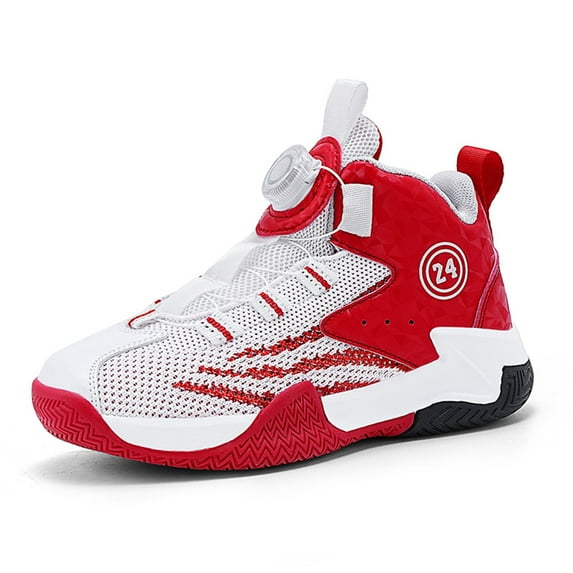 Hicooer JOINFUN Boys High Top Sneakers Basketball Shoes Breathable Lightweight Running Shoes for Kids Fashion School Shoes Little Kids/Big Kids