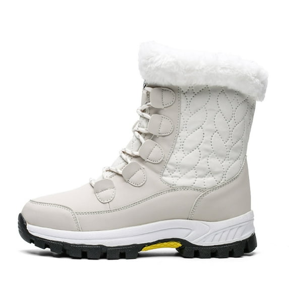 Hicooer Women's Snow Boots Anti-Slip Waterproof Warm Winter Shoes