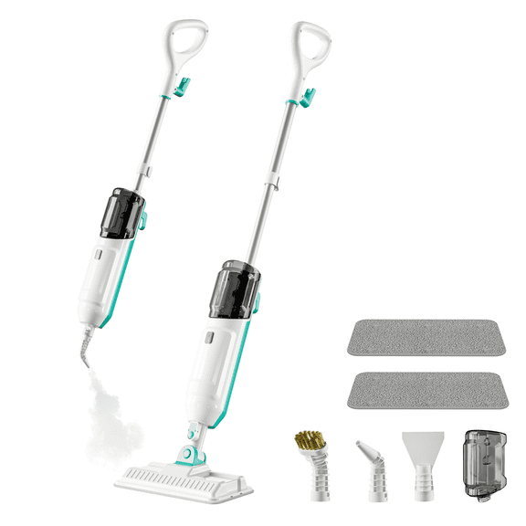 Hicloud Steam Mop, Handheld  Steam Cleaner for Floor Cleaning, Detachable Steam Mop for Tile and Hardwood