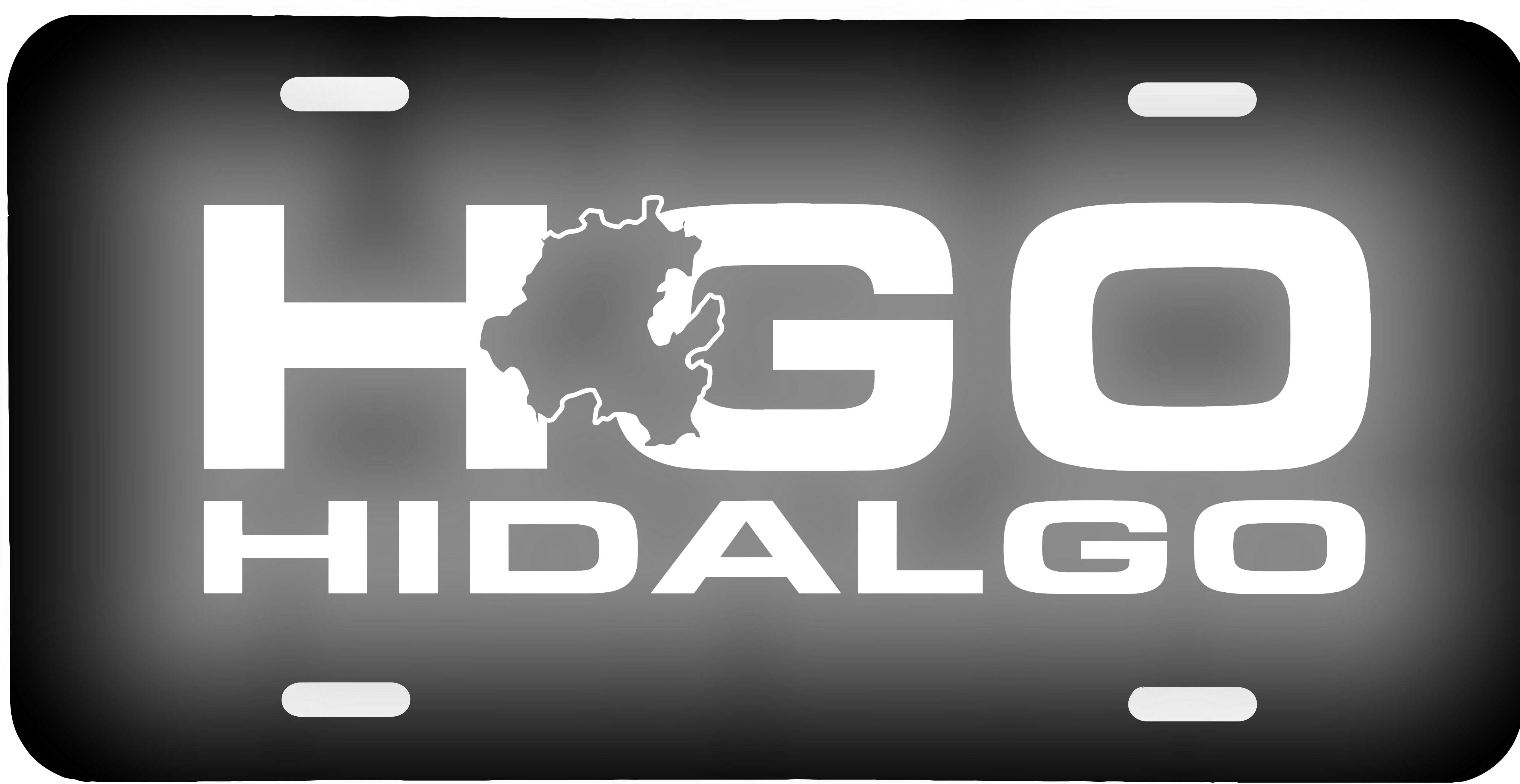 Hidalgo Mexico Aluminum Vanity License Plate, 6'' x 12'' – Reflective ...