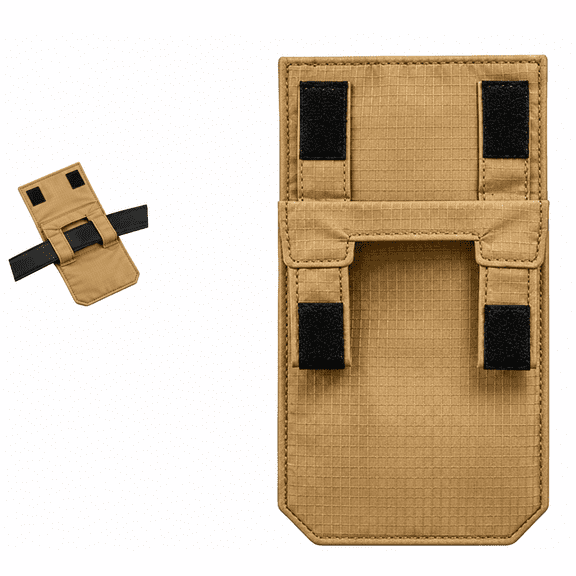 Hidden Anti-Theft Passport Pouch, Concealed Travel Waist Pouch for Passport, Cash, Credit Cards and Small Essentials