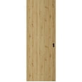 thumbnail image 1 of Hidden Barn | Basic 3001 Caramel Oak | Wood Veneer Doors | Magic Concealed Sliding Set | 42" x 84", 1 of 5