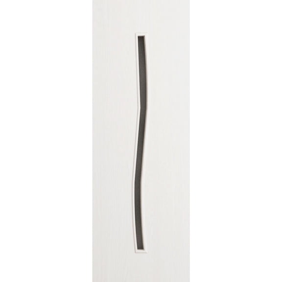 Hidden Barn - LUNO 2003 Ash Franko - Wood Veneer Doors - Magic Concealed Sliding Set - 24" x 84"