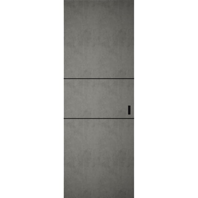 Hidden Barn | Planum 0014 Concrete | Sturdy Finished Flush Modern Doors ...