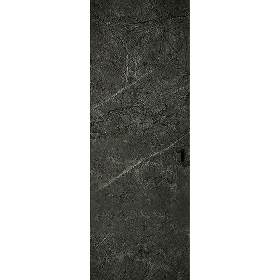 Hidden Barn with Black Edges | Planum 0010 Pietra 18" x 84"