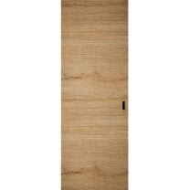 Hidden Barn with Black Edges | Planum 0010 Split Wood 18" x 96"