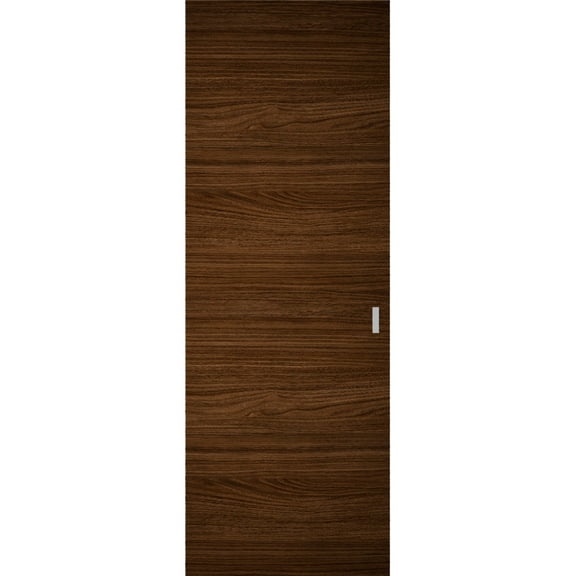 Hidden Barn with Silver Edges | Planum 0010 Dark Walnut 18" x 80"