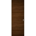 thumbnail image 1 of Hidden Barn with Silver Edges | Planum 0010 Dark Walnut 36" x 80", 1 of 5