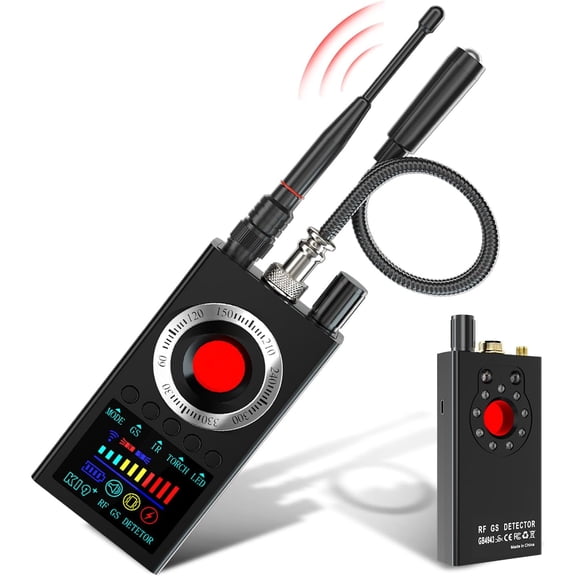 Hidden Camera Detector Anti-Spy Detector Portable Listening Device Detector Camera Finder Professional Privacy Protector
