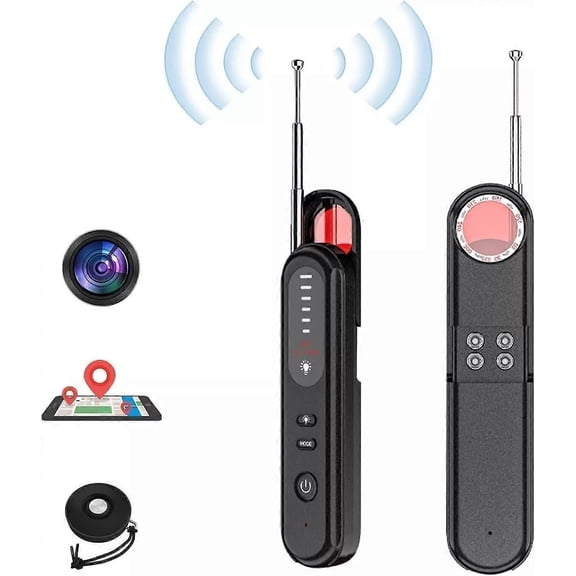 Hidden Camera Detector Bug Finder with GPS Tracker and RF Signal Scanning