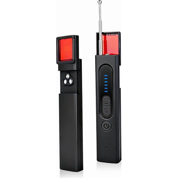Hidden Camera Detector,GPS Tracker Detector, Spy Detector Wireless Signal Scanner  5-Levels Sensitivity 4 Detection Modes for Hotels/Cars/Travel/Offices, 25H Working Time
