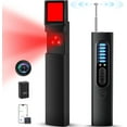 thumbnail image 1 of Hidden Camera Detectors, 2024 Anti-Spy Camera Detector, Hidden Device GPS Detector, Bug Detector, Rf Wireless Signal Scanner, Camera Detector for Hotels, Home, Office, 5 Levels Sensitivity (Black), 1 of 7