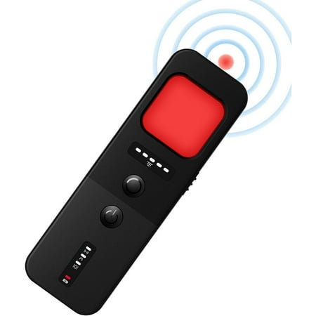 Hidden Camera Detectors , Anti Spy Detector Bug Spy Camera Finder RF Signal Scanner GPS Car Tracker Listening Devices Detector Wireless Portable Rechargeable for Home Office Travel