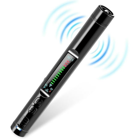 Hidden Camera Detectors and Bug Detector, Anti Spy Detector, Camera Finder RF Wireless Signal Scanner GPS Device Detector RF Signal Scanner Professional for Hotel, Office, Bathroom, Travel, Car