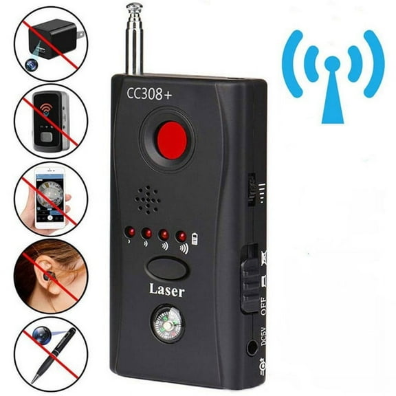 Hidden Camera Detectors Bug Detector, Hidden Device Detector, Police Scanner, RF Signal Detector, Locates Hidden Device in Office,Hotel Rooms,Excursions,Bathrooms