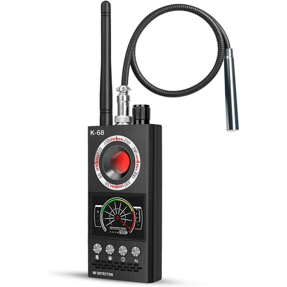 Hidden Camera Detectors, Camera Detector Spy Camera Finder, GPS Tracker Detector, Spy Camera Detector, Hidden Bug and Camera Detector for Hotels, Travels, Car, Bathroom, Dressing room K68
