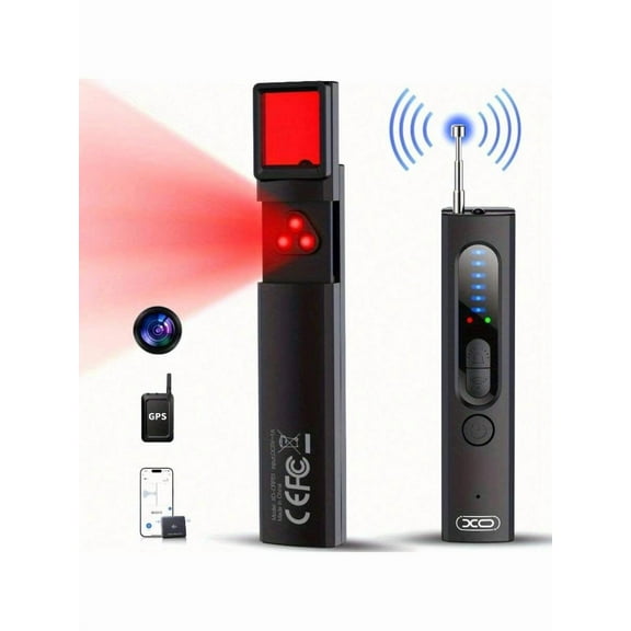 Hidden Camera Detectors, GPS Tracker Detector, Find Wireless Eavesdropping Devices In Car, Bathroom, Office, Hotel, 25H Working Time