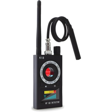Hidden Camera Detectors, Listening Device Detector, GPS Detector, Anti-Spy Detector, Bug Detector Electronic Sweeper, RF Signal Detector, 10 Levels Sensitivity 5 Modes, 48H Working Time