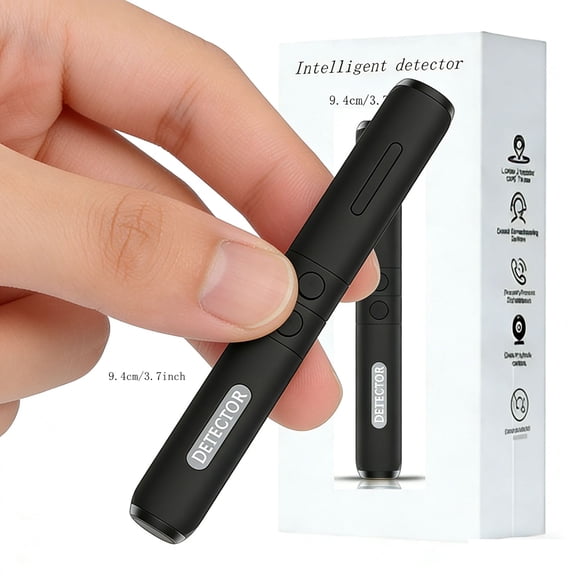 Hidden Camera Detectors  Small Anti Spy with GPS Tracker RF Detector for Wireless Cameras and Cars Tracking Device - Mini Travel Pen for Finding Spying Voice Recorder Bug Devices Z7