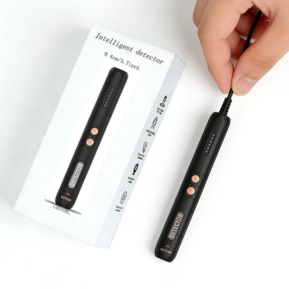 Hidden Camera Detectors  Small Anti Spy with GPS Tracker RF Detector for Wireless Cameras and Cars Tracking Device - Mini Travel Pen for Finding Spying Voice Recorder Bug Devices K33L8