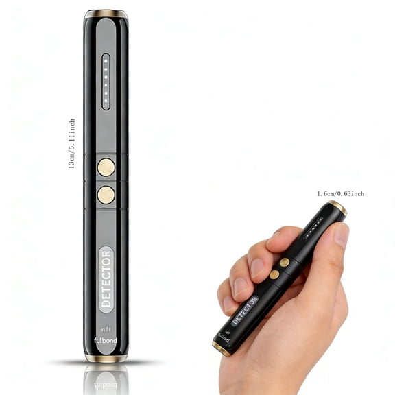 Hidden Camera Detectors  Small Anti Spy with GPS Tracker RF Detector for Wireless Cameras and Cars Tracking Device - Mini Travel Pen for Finding Spying Voice Recorder Bug Devices K33