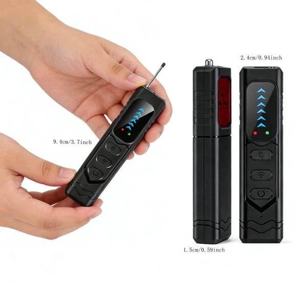 Hidden Camera Detectors  Small Anti Spy with GPS Tracker RF Detector for Wireless Cameras and Cars Tracking Device - Mini Travel Pen for Finding Spying Voice Recorder Bug Devices K33