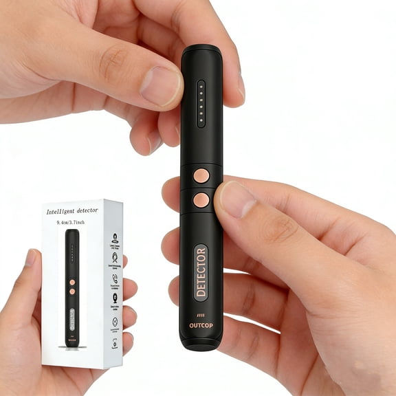 Hidden Camera Detectors – Small Anti Spy with GPS Tracker RF Detector for Wireless Cameras and Cars Tracking Device - Mini Travel Pen for Finding Spying Voice Recorder Bug Devices A11