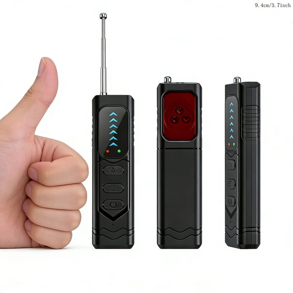 Hidden Camera Detectors  Small Anti Spy with GPS Tracker RF Detector for Wireless Cameras and Cars Tracking Device - Mini Travel Pen for Finding Spying Voice Recorder Bug Devices K33l26